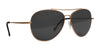 Scheyden LIBERATOR Sunglasses | Size 62 / Gold Titanium / Bronze (Non-Polar/Razor Sharp Resin)