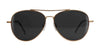 Scheyden LIBERATOR Sunglasses | Size 62 / Gold Titanium / Bronze (Non-Polar/Razor Sharp Resin)