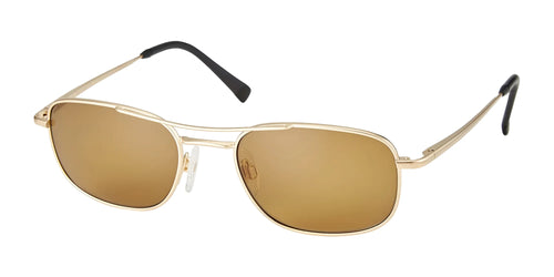 Scheyden MAVERICK Sunglasses / Gold Titanium / Bronze (Non-Polar / Mineral Glass) / Size 54