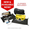 Scheyden M1 Snow Goggles / White / Blue Bird & Storm Rider