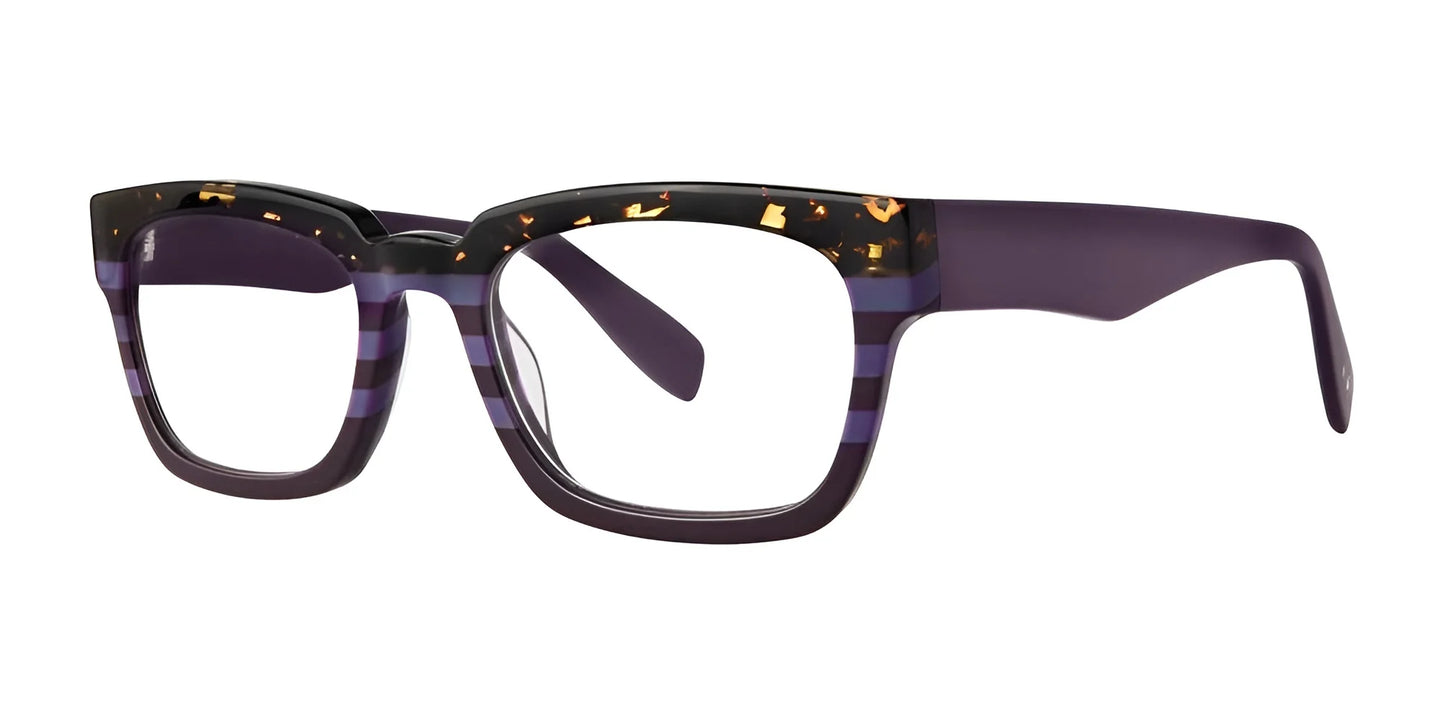 SCOJO BENSON ST. Eyeglasses Purple Black Tortoise