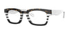 SCOJO BENSON ST Eyeglasses | Size 52 / Black White Tokyo / +3.0
