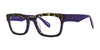 SCOJO BENSON ST Eyeglasses | Size 52 / Black Blue Tortoise / +3.0