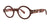 SCOJO BLEEKER ST Eyeglasses | Size 44 / Ruby Tortoise
