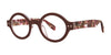 SCOJO BLEEKER ST Eyeglasses | Size 44 / Ruby Tortoise / +2.25