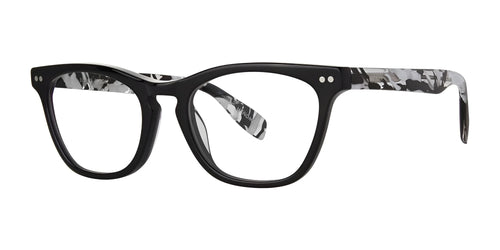 SCOJO BLOOM Eyeglasses / Size 52 / Black Weave / 0.0