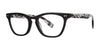 SCOJO BLOOM Eyeglasses | Size 52 / Black Weave / +1.5