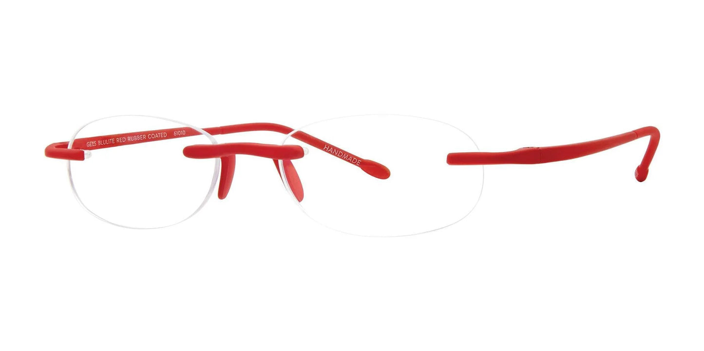 SCOJO BLUELITE Eyeglasses Red Rubber Coated
