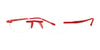 SCOJO BLUELITE Eyeglasses | Size 48 / Red Rubber Coated / +2.5