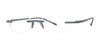 SCOJO BLUELITE Eyeglasses | Size 48 / Grey Rubber Coated / +3.0