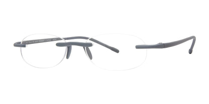 SCOJO BLUELITE Eyeglasses Grey Rubber Coated