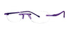 SCOJO BLUELITE Eyeglasses | Size 48 / Amethyst Crystal / +3.0