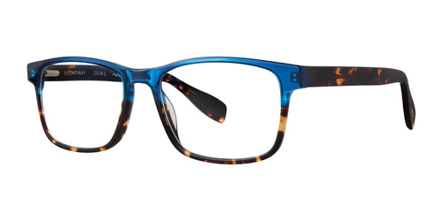 SCOJO BROADWAY Eyeglasses / Size 53 / Lagoon Tortoise / +1.25
