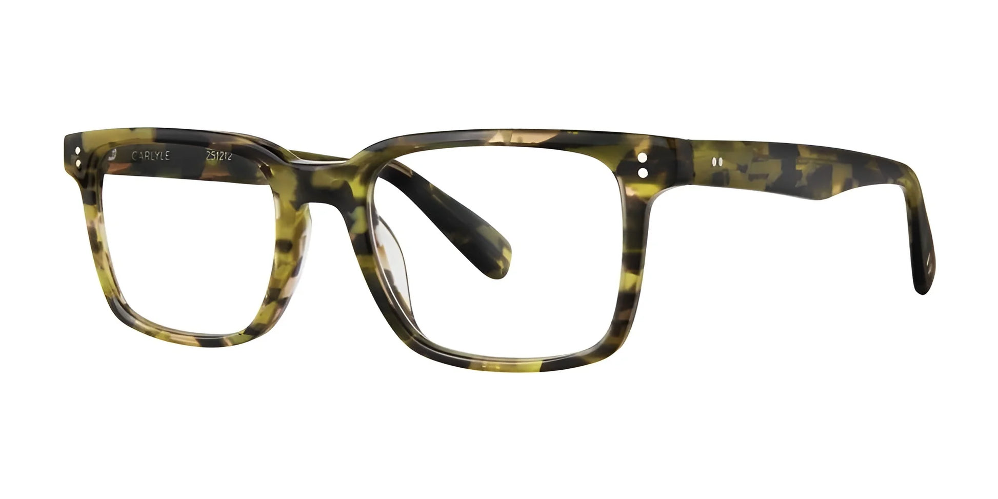 SCOJO CARLYLE Eyeglasses Lime Tortoise