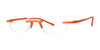 SCOJO COBALT P2 Eyeglasses | Size 48 / Orange Poppy / +2.0