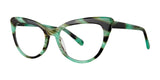SCOJO CORNELIA ST. Eyeglasses Mint Horn