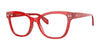 SCOJO EDENS ALLEY Eyeglasses | Size 54 / Red / +1.25