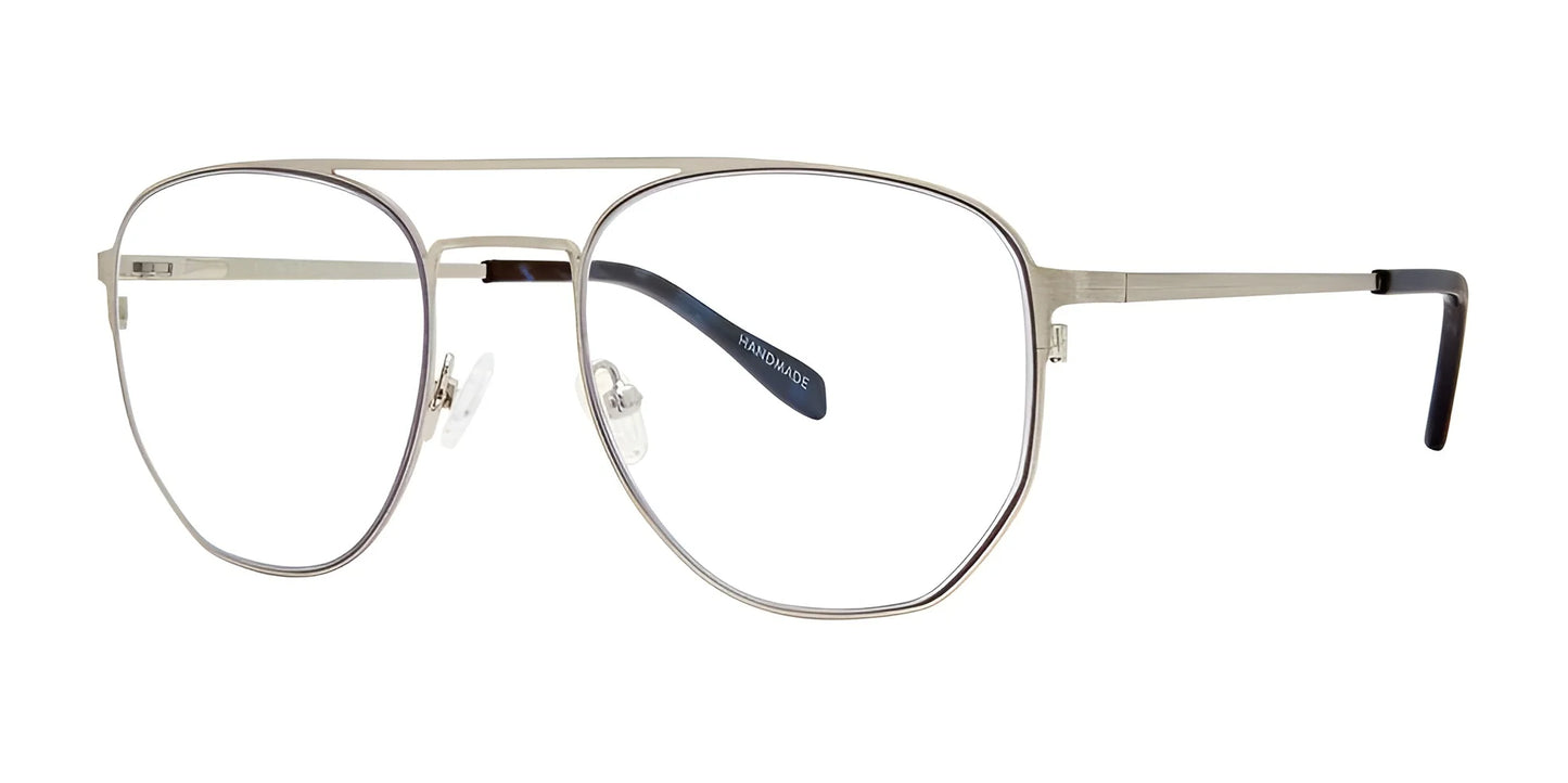 SCOJO FEDERAL PLAZA Eyeglasses Brushed Silver