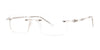 SCOJO RECTANGLE Eyeglasses | Size 50 / Crystal / +1.5