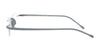 SCOJO GEOMETRIC Eyeglasses | Size 48 / Grey Rubber Coated / +1.00