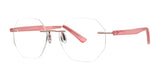 SCOJO HEPTAGON Eyeglasses Reflective Rose