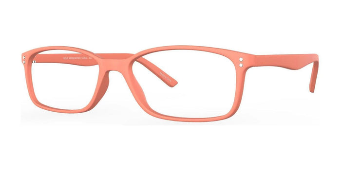 SCOJO MANHATTAN Eyeglasses | Size 52 / Coral / +1.0