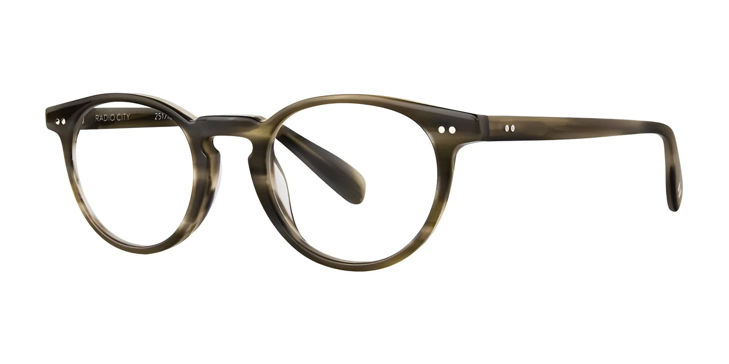 SCOJO RADIO CITY Eyeglasses Black Horn