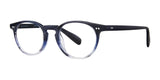 SCOJO RADIO CITY Eyeglasses Blue Horn Fade