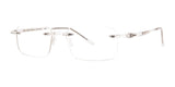 SCOJO RECTANGLE Eyeglasses Crystal