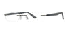 SCOJO SLIM RECTANGLE Eyeglasses | Size 50 / Grey Rubber Coated / +1.25