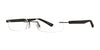 SCOJO SLIM RECTANGLE Eyeglasses | Size 50 / Midnight Rubber Coated / +1.5
