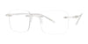 SCOJO SQUARE PROGRESS Eyeglasses | Size 47 / Crystal / +3.0