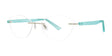 SCOJO TEA CUP Eyeglasses Aqua Frost