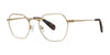 SCOJO THE AMBASSADOR Eyeglasses | Size 49 / Antique Gold / +1.25