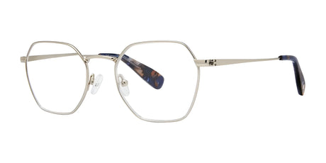 SCOJO THE AMBASSADOR Eyeglasses Brushed Silver