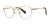 SCOJO THE BOOTH Eyeglasses | Size 47 / Antique Gold