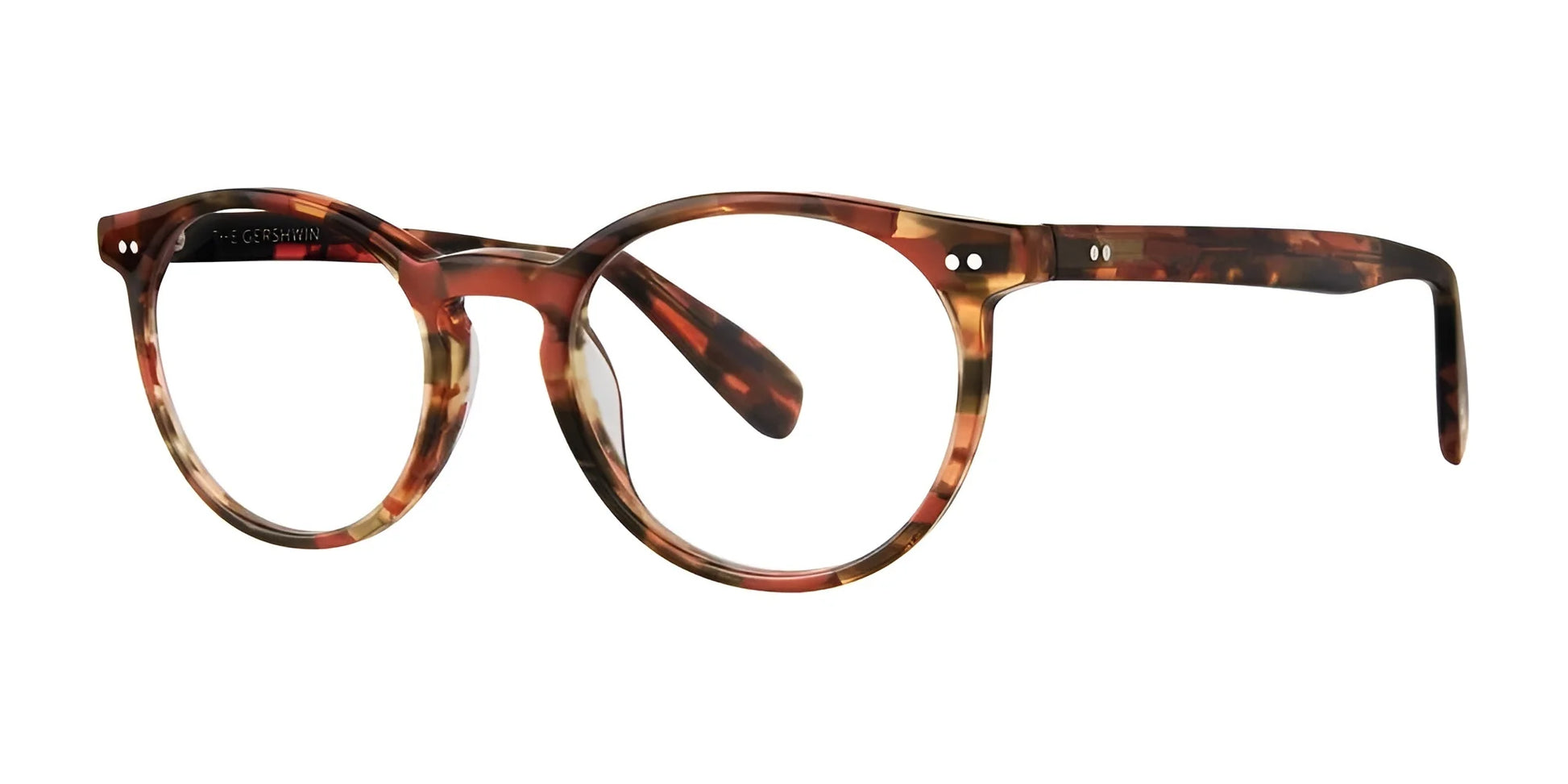 SCOJO THE GERSHWIN Eyeglasses Amber Tortoise