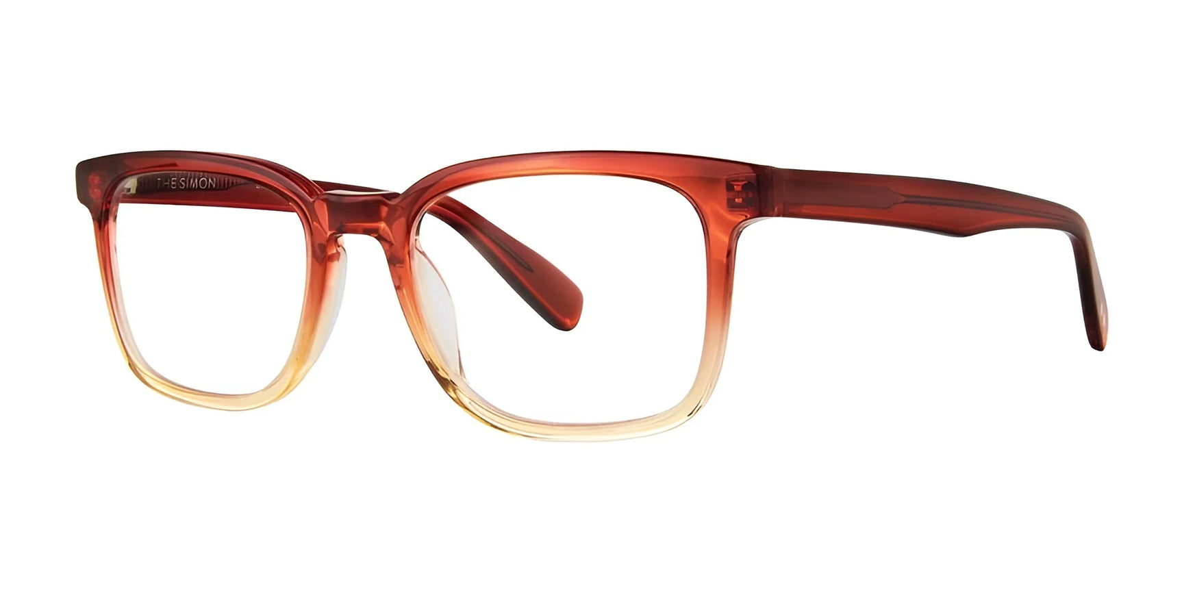 SCOJO THE SIMON Eyeglasses Red Sand Fade