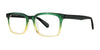 SCOJO THE SIMON Eyeglasses | Size 51 / Green Sand Fade / +2.25