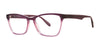 SCOJO TRINITY PLACE Eyeglasses | Size 54 / Plum Fade / 0.0