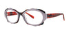 SCOJO UPPER EAST SIDE Eyeglasses | Size 55 / Lavender Tortoise / +2.0