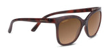 Serengeti AGATA Sunglasses Red Tortoise Shiny / Mineral Polarized Drivers Gradient Cat 2 to 3