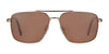 Serengeti AITKIN Sunglasses | Size 56 / Shiny Light Gold / Saturn Sedona Cat 2 to 3