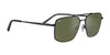 Serengeti AITKIN Sunglasses | Size 56 / Matte Black / Saturn Polarized 555nm Cat 2 to 3 B6