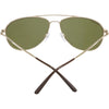 Serengeti ALGHERO Sunglasses / Shiny Dark Gunmetal / Mineral Polarized 555nm Cat 3 to 3 / Size 58