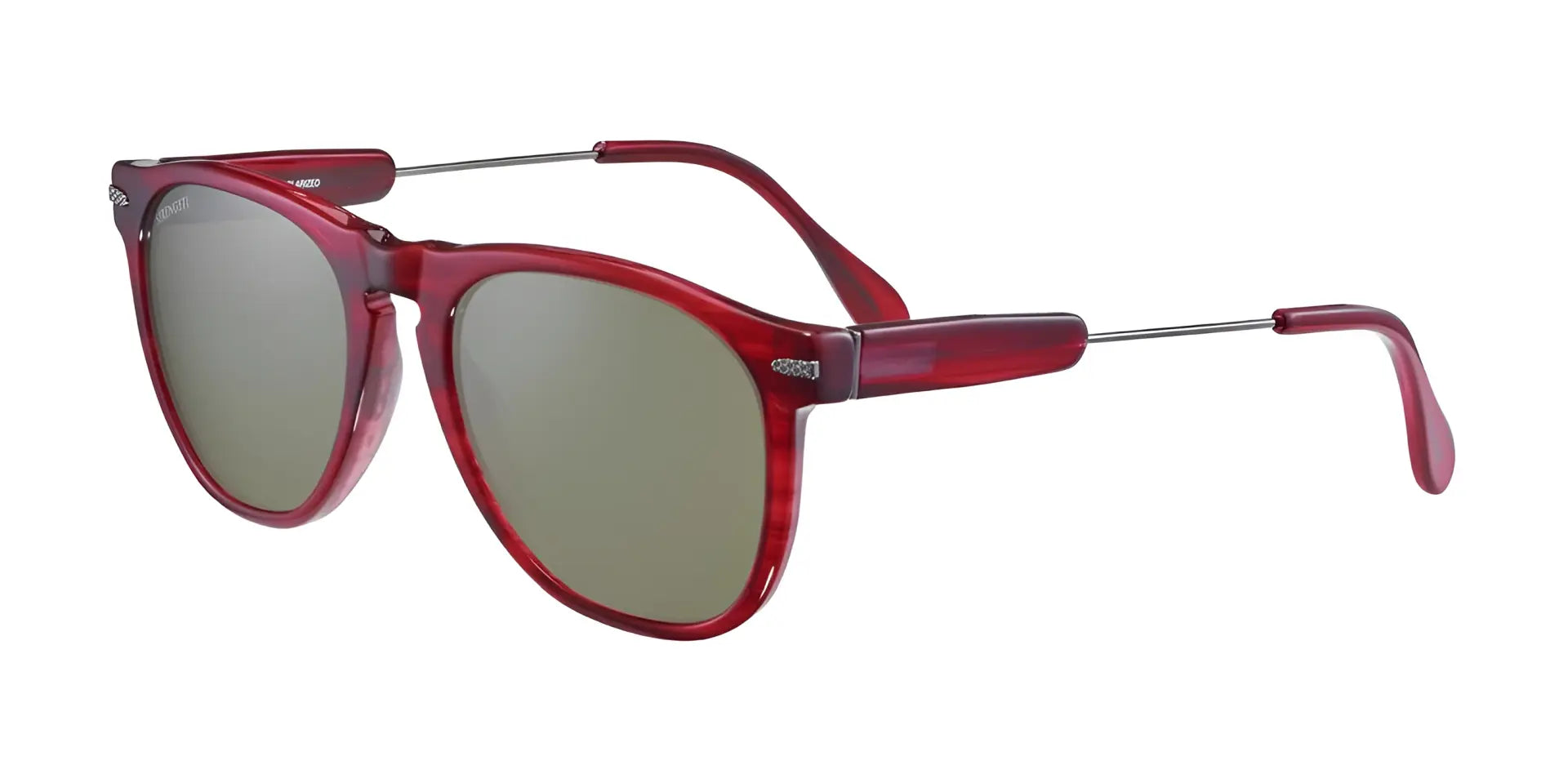 Serengeti AMBOY Sunglasses Red Streaky / Mineral Polarized 555nm Cat 3 to 3