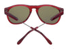 Serengeti AMBOY Sunglasses | Size 53 / Red Streaky / Mineral Polarized 555nm Cat 3 to 3