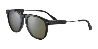 Serengeti AMBOY Sunglasses Black / Mineral Polarized 555nm Cat 3 to 3