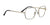 Serengeti ANNIE Eyeglasses | Size 56 / Shiny Light Gold & Black Front