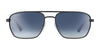 Serengeti ANSEL Sunglasses | Size 60 / Matte Black / Mineral Polarized Blue Gradient Cat 2 to 3